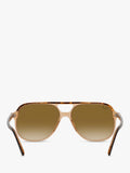 Ray-Ban square sunglasses Havana Brown Gradient, UK version