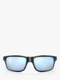 Oakley Gibston Polarised square sunglasses matte black blue Prizm, UK version
