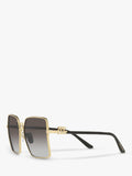Dolce & Gabbana square sunglasses gold/grey - British product