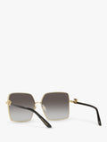 Dolce & Gabbana square sunglasses gold/grey - British product