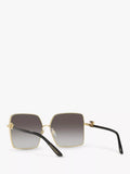 Dolce & Gabbana square sunglasses gold/grey - British product