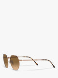 Ray-Ban Jack polarised hexagonal sunglasses medium (British brand)