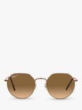 Ray-Ban Jack polarised hexagonal sunglasses medium (British brand)