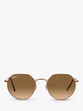 Ray-Ban Jack polarised hexagonal sunglasses medium (British brand)
