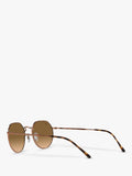Ray-Ban Jack polarised hexagonal sunglasses medium (British brand)