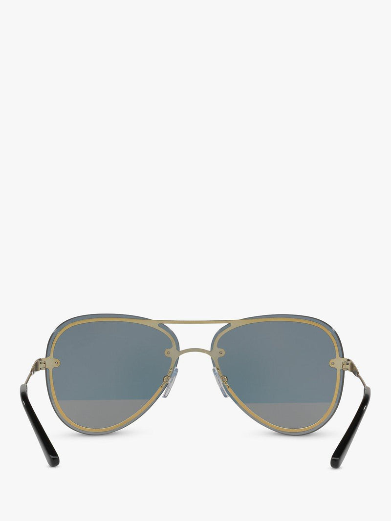 Michael Kors MK1026 aviator sunglasses pale gold grey, UK version