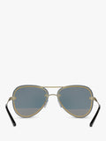 Michael Kors MK1026 aviator sunglasses pale gold grey, UK version