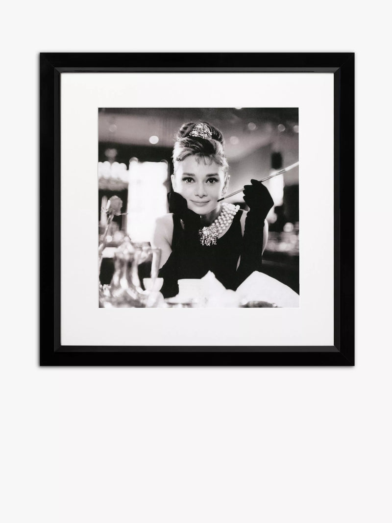 Brookpace Lascelles Audrey Hepburn print 46x46cm, imported from the UK