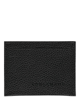 John Lewis Longchamp Le Foulonné Leather Card Holder- Buy online at McGrocer