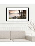 John Lewis Misty Lake framed print 64.5 x 104.5cm, UK version
