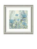 John Lewis framed print Powder Blue Flowers 60.5cm (British brand)