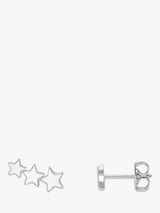 John Lewis Estella Bartlett Crawler Star Silver Plated Stud Earrings- Buy online at McGrocer