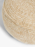 John Lewis jute effect pouffe natural (British brand)