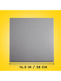 LEGO Classic grey baseplate 38x38 cm, UK version