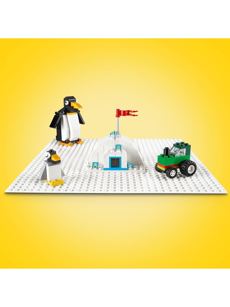 LEGO Classic white baseplate 11026 building toy, imported from the UK