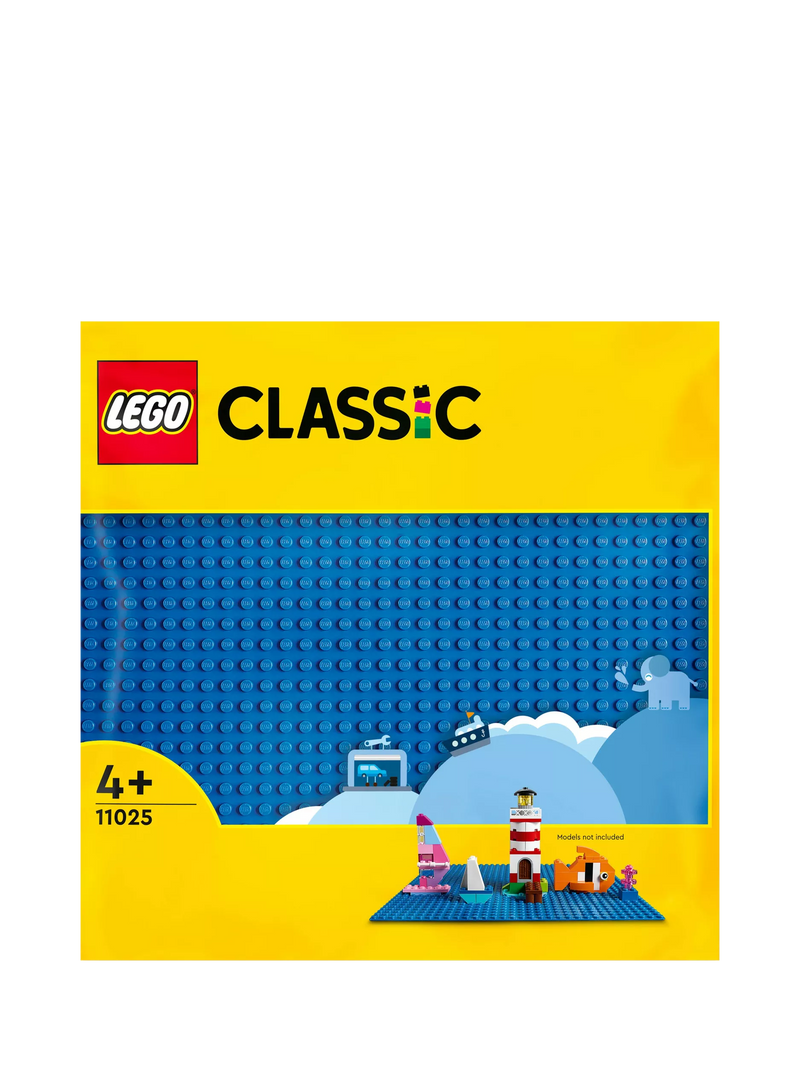 LEGO Classic blue baseplate 11025 - (British brand)
