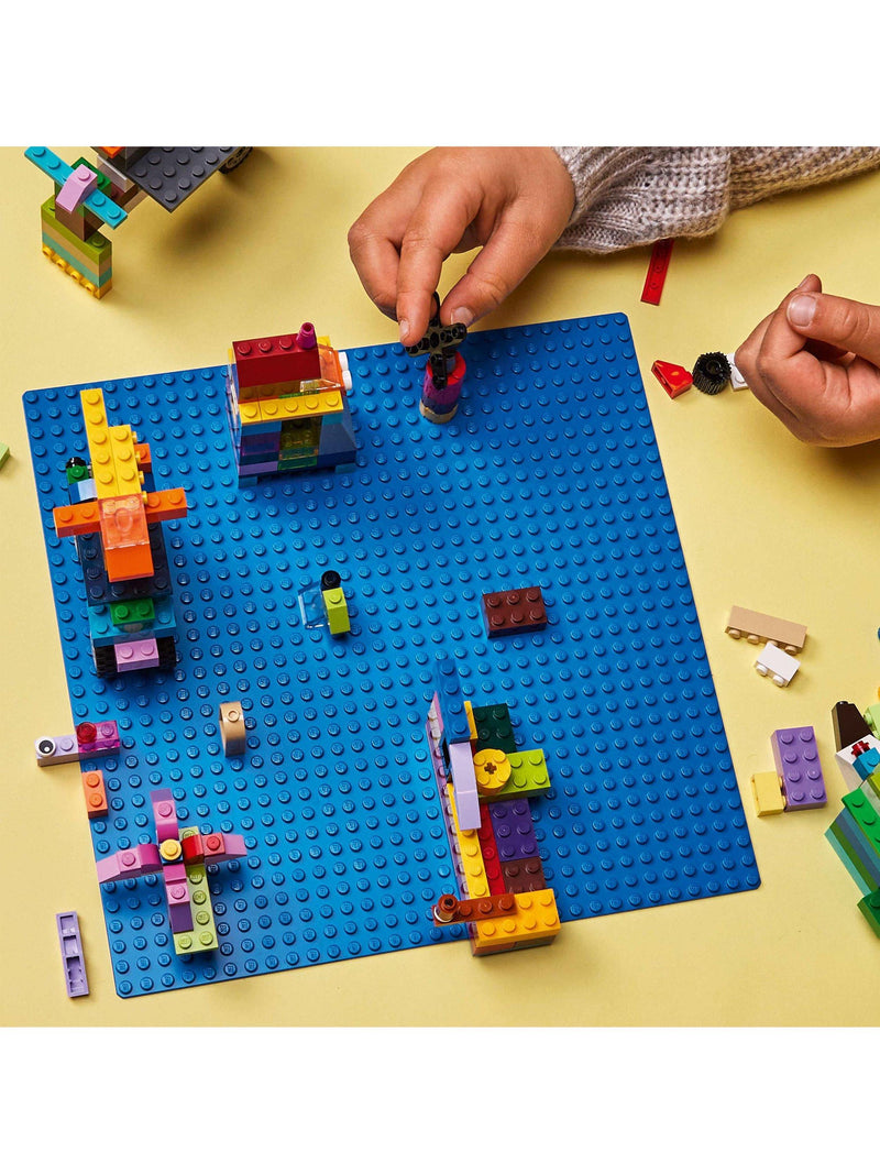 LEGO Classic blue baseplate 11025 - (British brand)