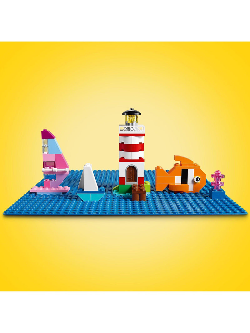 LEGO Classic blue baseplate 11025 - (British brand)