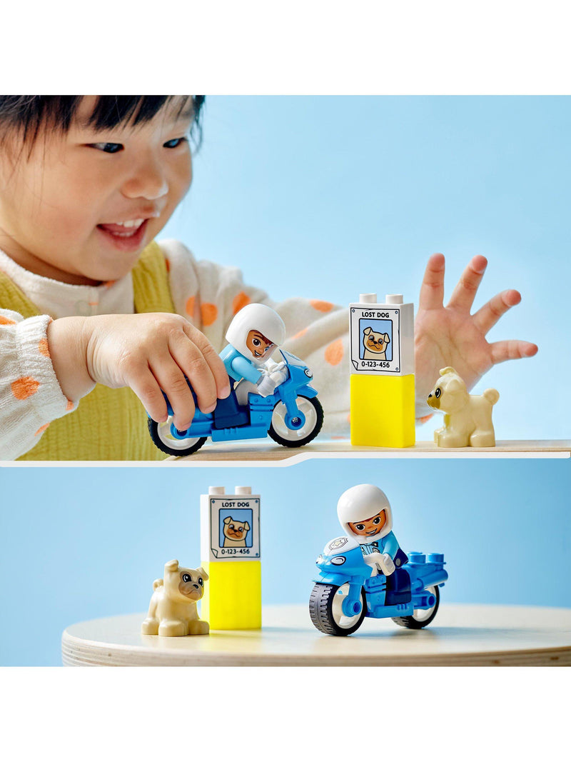 LEGO DUPLO Police Motorcycle 10967 building toy set, UK version