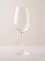 John Lewis Truly Fluted Crystal White Wine Glasses, Set of 4, 350ml, Clear- Buy online at McGrocer