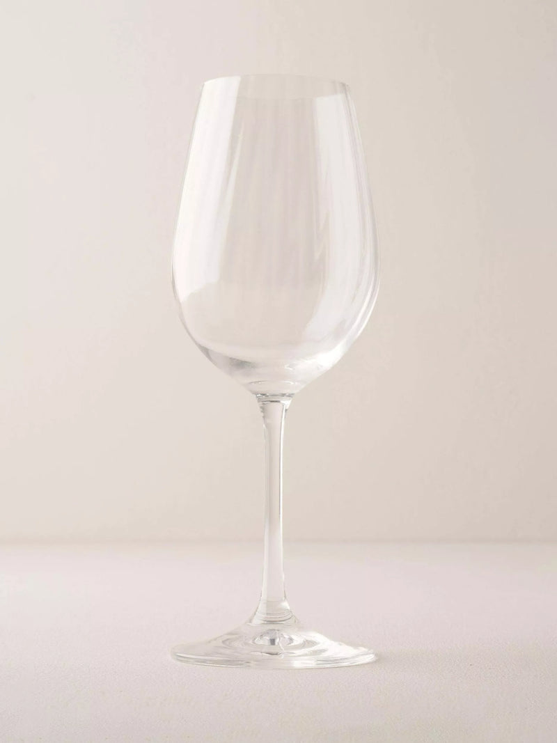 Truly fluted crystal wine glasses 350ml set of four, imported from the UK