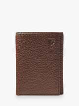 John Lewis Aspinal of London Pebble Leather Trifold Wallet- Buy online at McGrocer