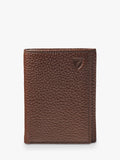 Aspinal of London pebble leather trifold wallet, imported from the UK