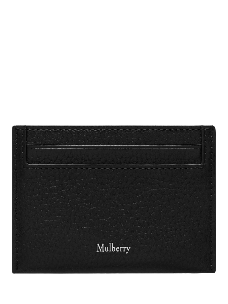 Mulberry Continental Small Classic Grain Leather Credit Card Slip