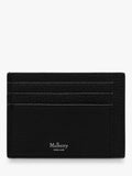 Mulberry Small Classic Grain Leather Card Holder, Black