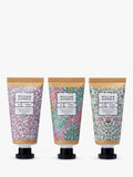 William Morris Bergamot and Vetiver hand cream gift set with three Kraft paper tubes (British brand)