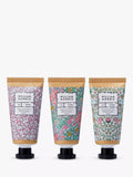 William Morris Bergamot and Vetiver hand cream gift set with three Kraft paper tubes (British brand)