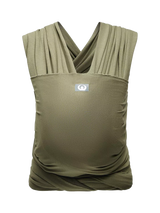John Lewis Gaia Baby Organic Cotton Stretchy Wrap Baby Carrier Size-Inclusive- Buy online at McGrocer