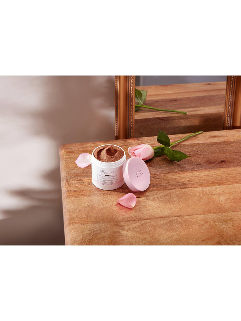 Christophe Robin cleansing volumising paste with pure rassoul clay and rose extracts 250ml - British product