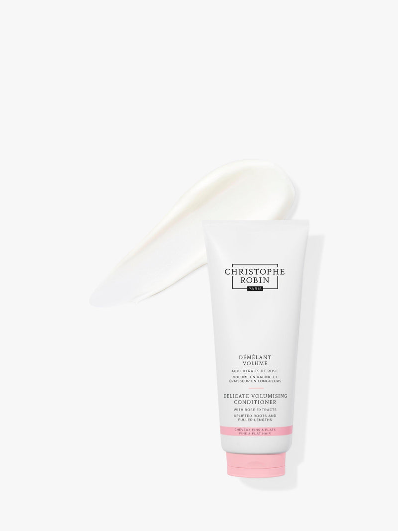Christophe Robin delicate volumising conditioner with rose extracts 200ml - British product