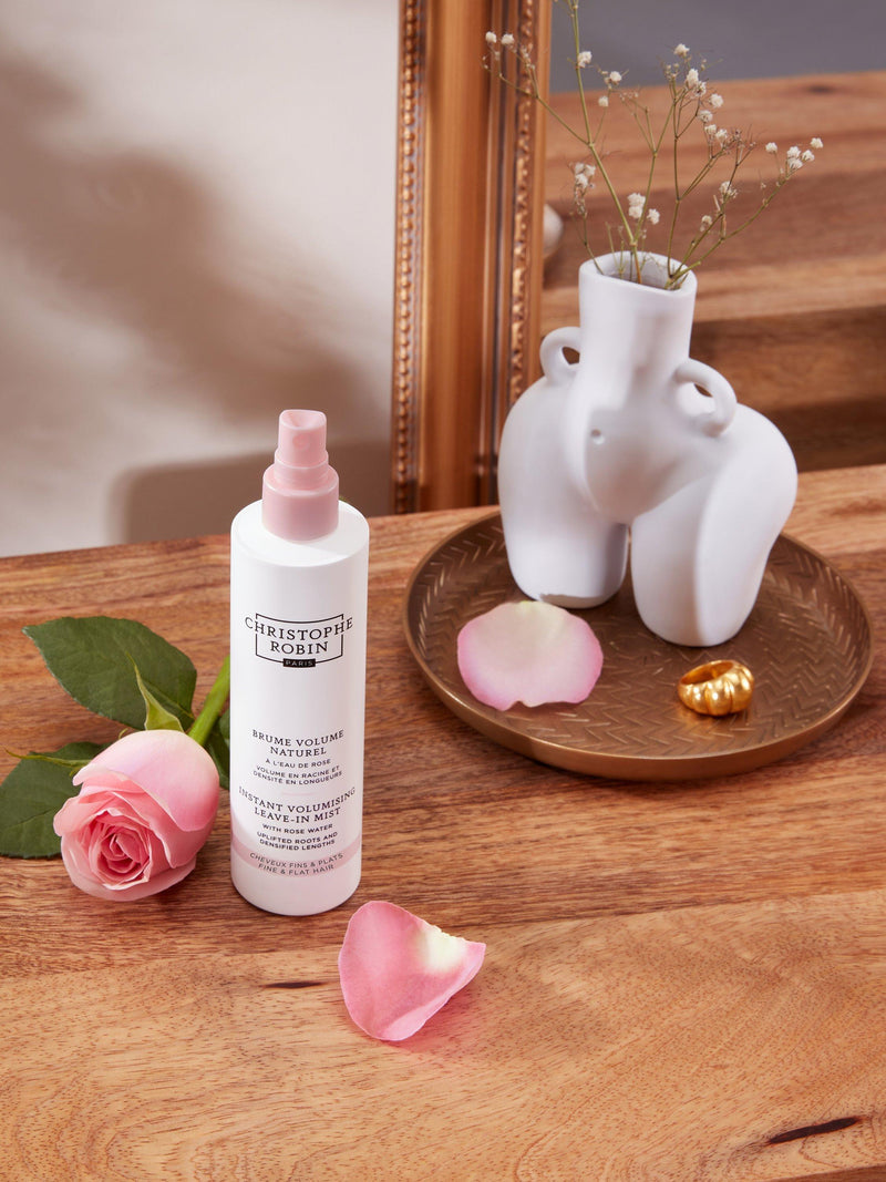 Christophe Robin volumising mist with rose water 150ml, imported from the UK