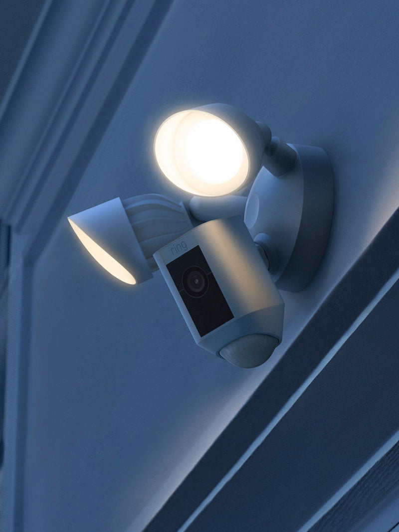 Ring Floodlight Cam Wired Plus smart security camera, imported from the UK