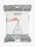 Brabantia bin liners Size H (50-60L) Pack of 40 - British product