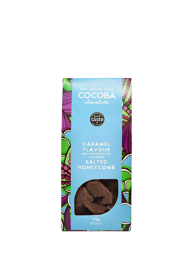 Cocoba milk chocolate covered honeycomb 175g - British product
