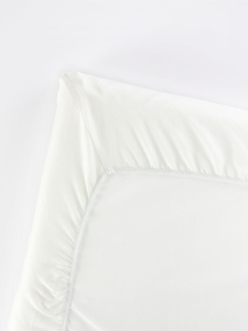 BabyBjörn travel cot light fitted sheet, white - British product