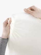John Lewis Travel Cot Light Fitted Sheet in Soft Cotton, White- Buy online at McGrocer