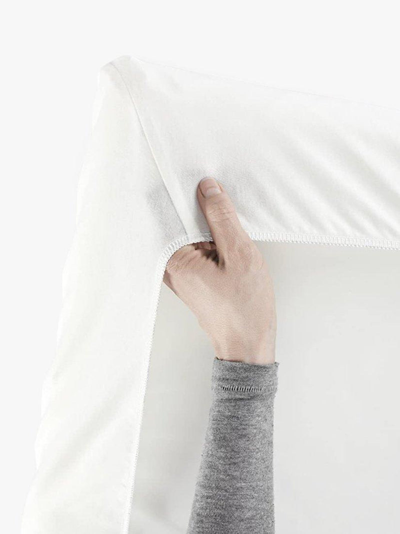 BabyBjörn travel cot light fitted sheet, white - British product