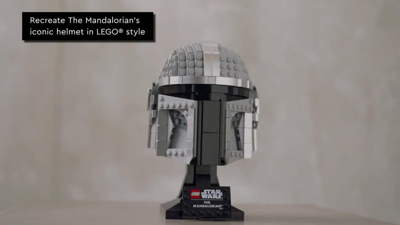 LEGO Star Wars Mandalorian helmet building set 584 pieces - British product