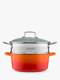 Le Creuset Multi-Steamer with Glass Lid 24cm, UK version