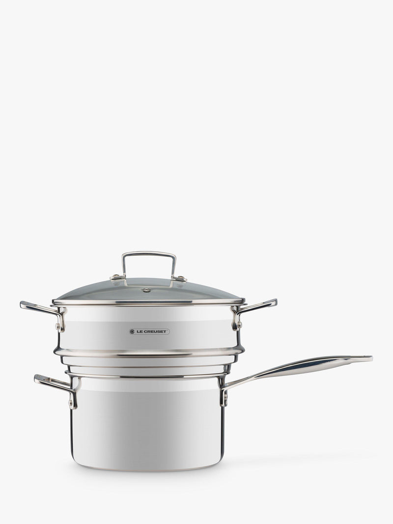 Le Creuset Multi-Steamer with Glass Lid 24cm, UK version