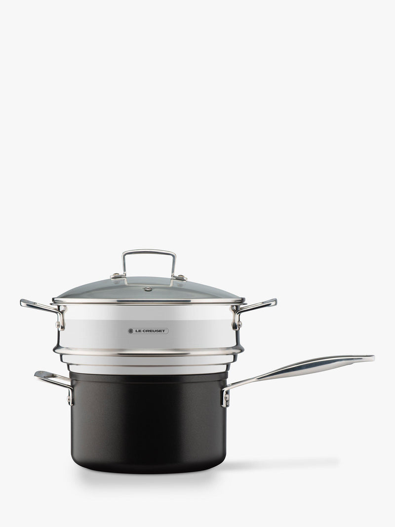 Le Creuset Multi-Steamer with Glass Lid 24cm, UK version