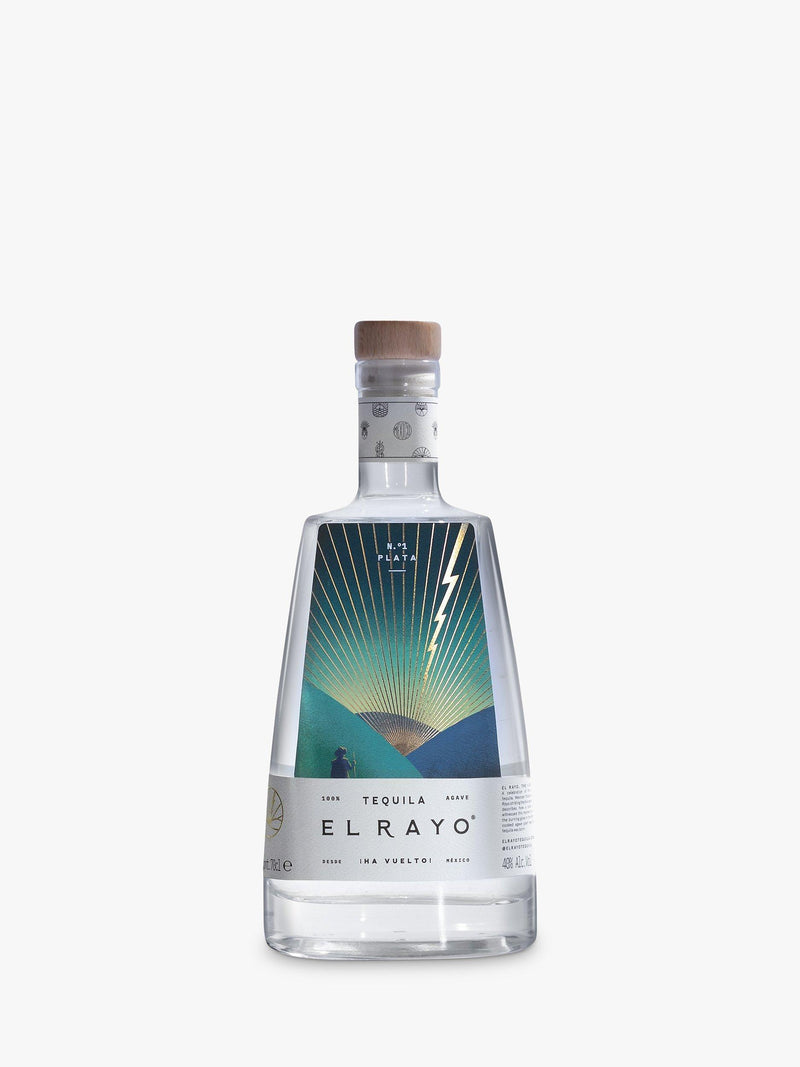 El Rayo Plata Tequila 70cl - British product