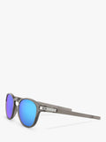 Oakley Latch oval polarized sunglasses in grey and blue - British product