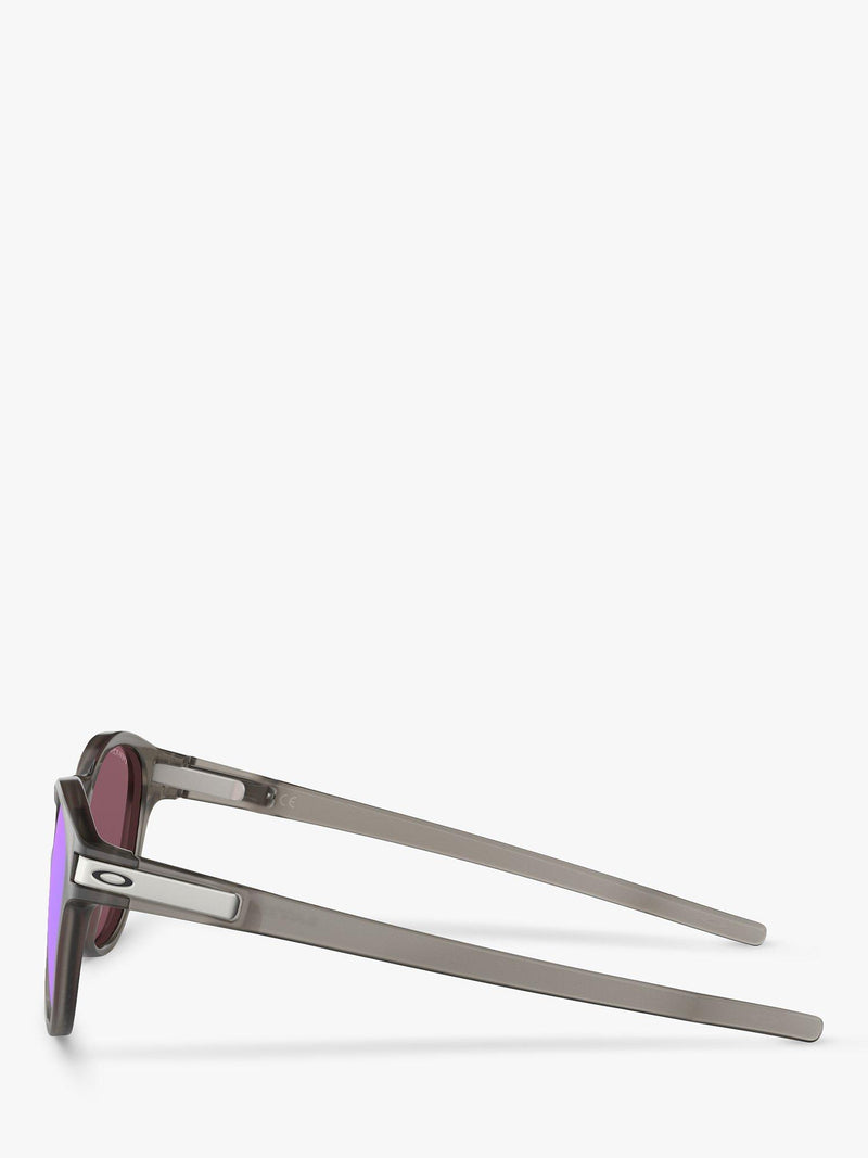 Oakley Latch oval polarized sunglasses in grey and blue - British product
