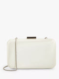 John Lewis Stella Clutch Bag, Ivory