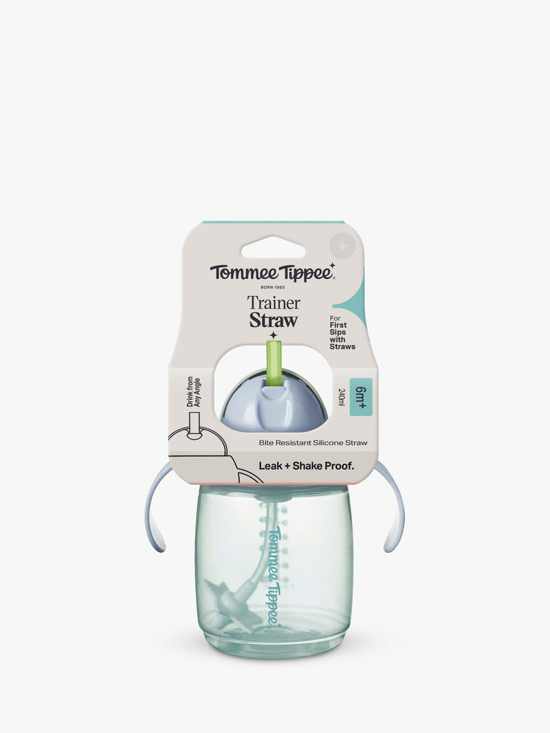 Tommee Tippee Trinklernbecher mit Strohhalm für Kleinkinder (britische Marke)